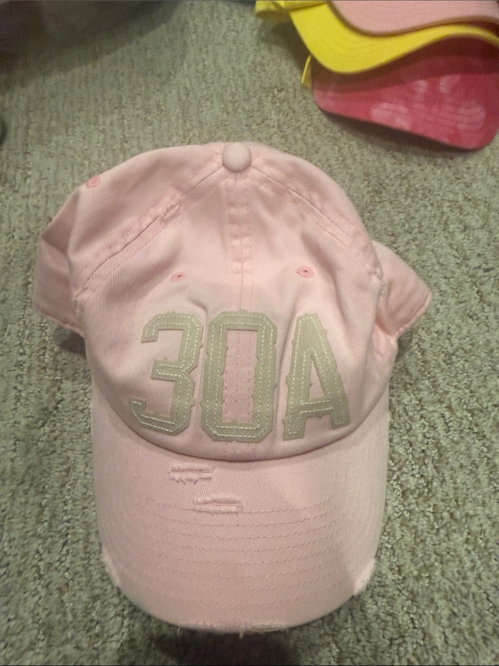 KBETHOS Pink '30A' Embroidered Baseball Cap